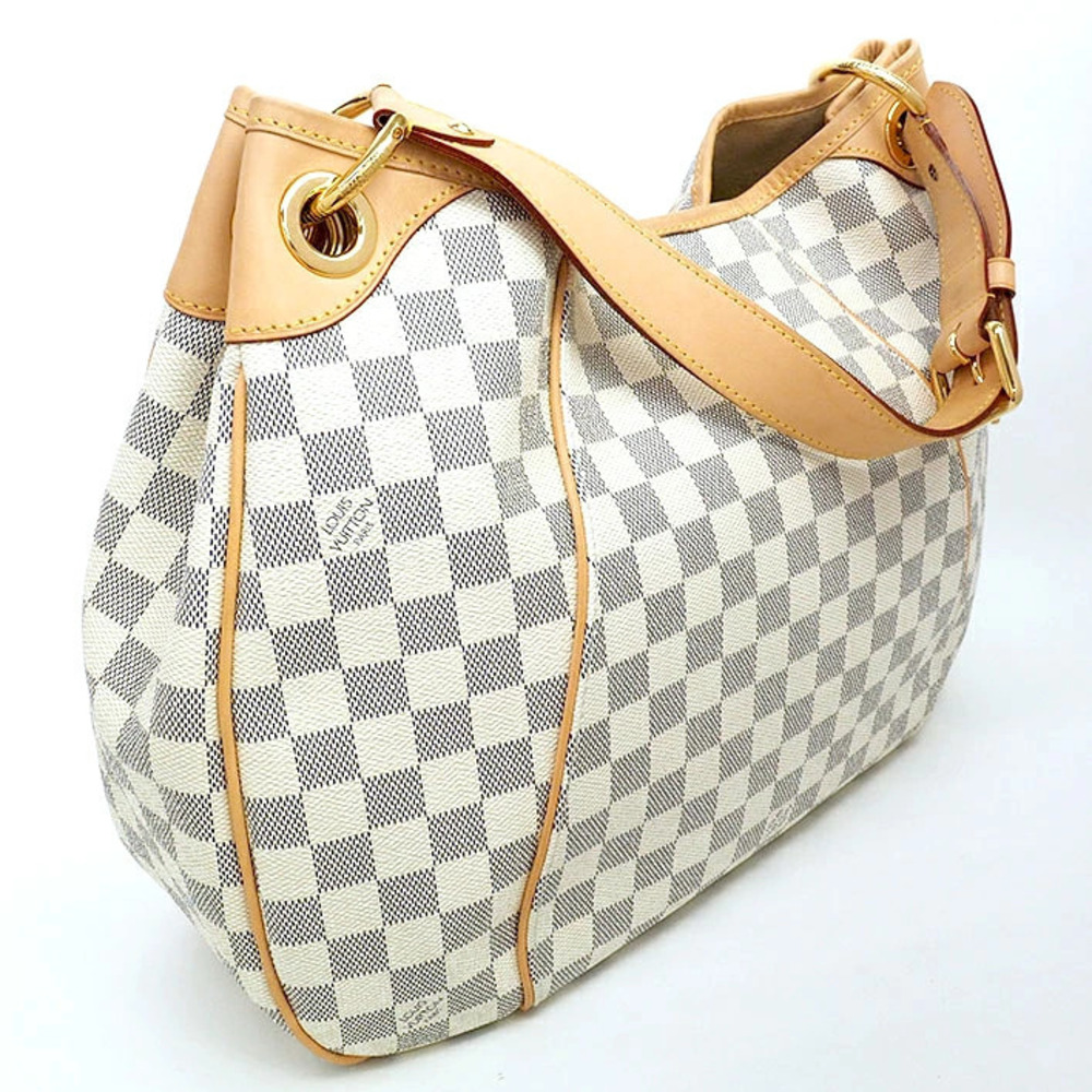 Louis Vuitton Galliera Shoulder White Bag Damier Gray Azur